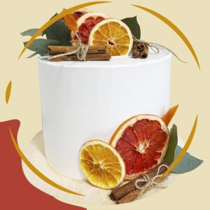 պատվիրել տորթ չորացրած ցիտրուսներով