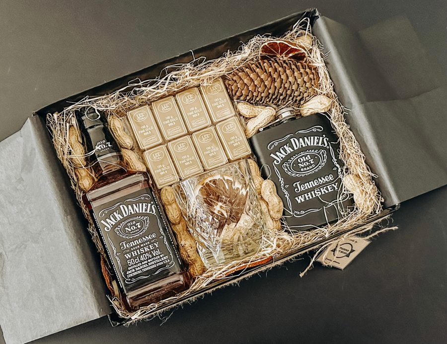 Gift box jack daniels